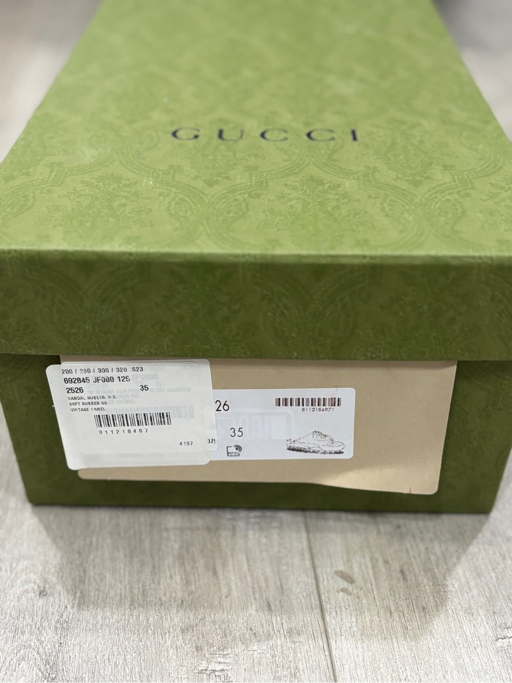 Gucci Logo Slide Sandals - Picture 8 of 8